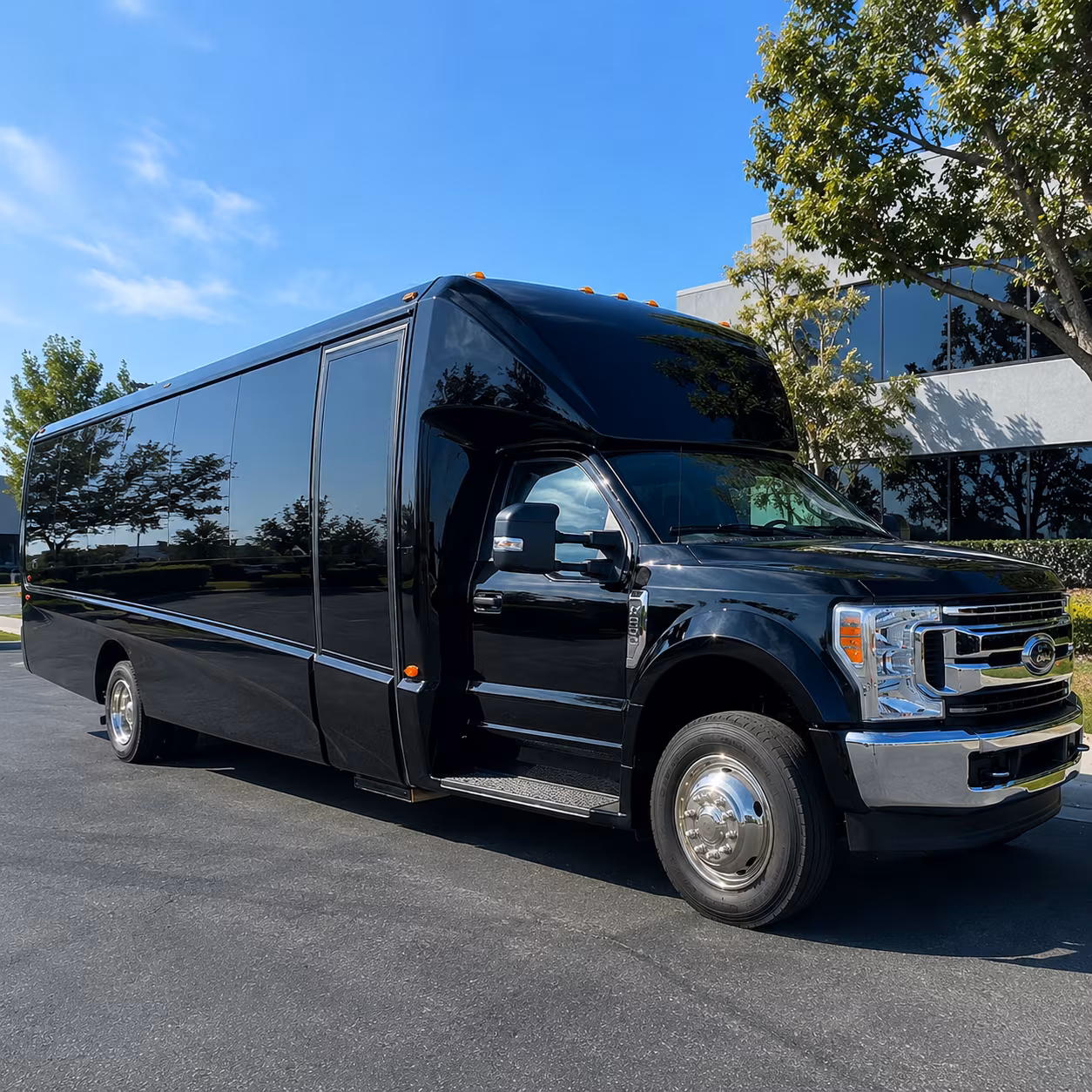 charter buses for large parma prom groups and after party runs