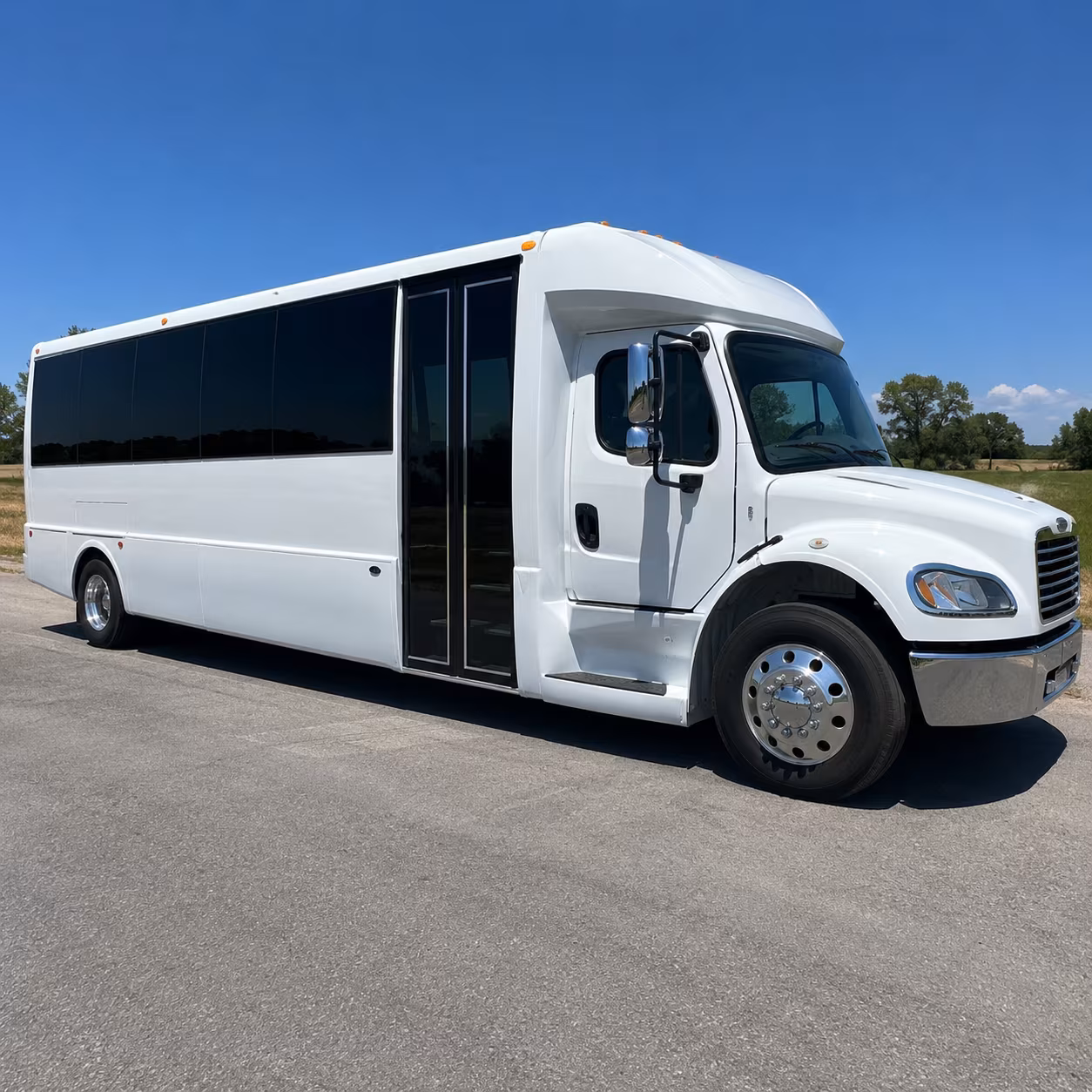 corporate shuttle buses and convention transportation