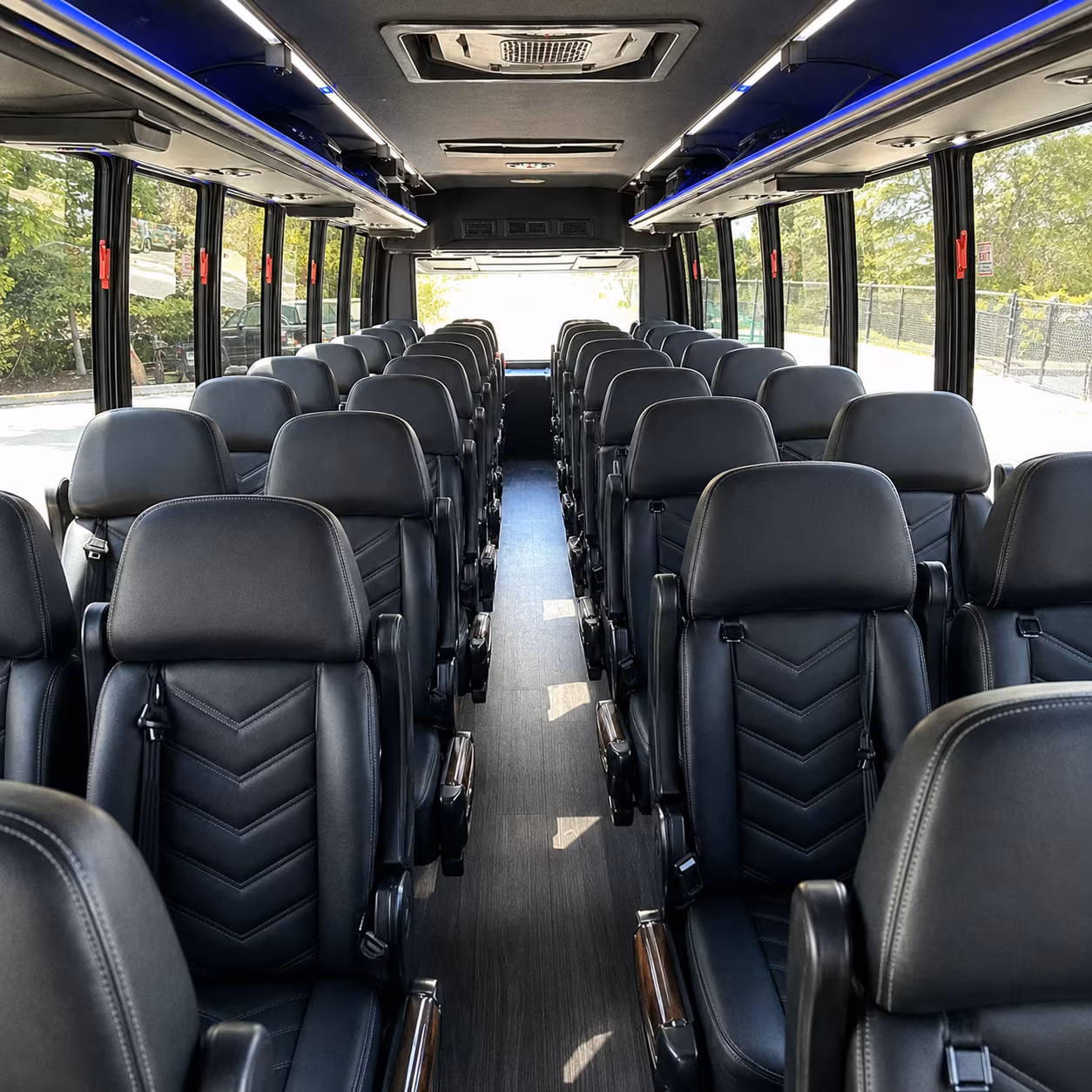 do extra stops add to the cost of a bus rental in parma