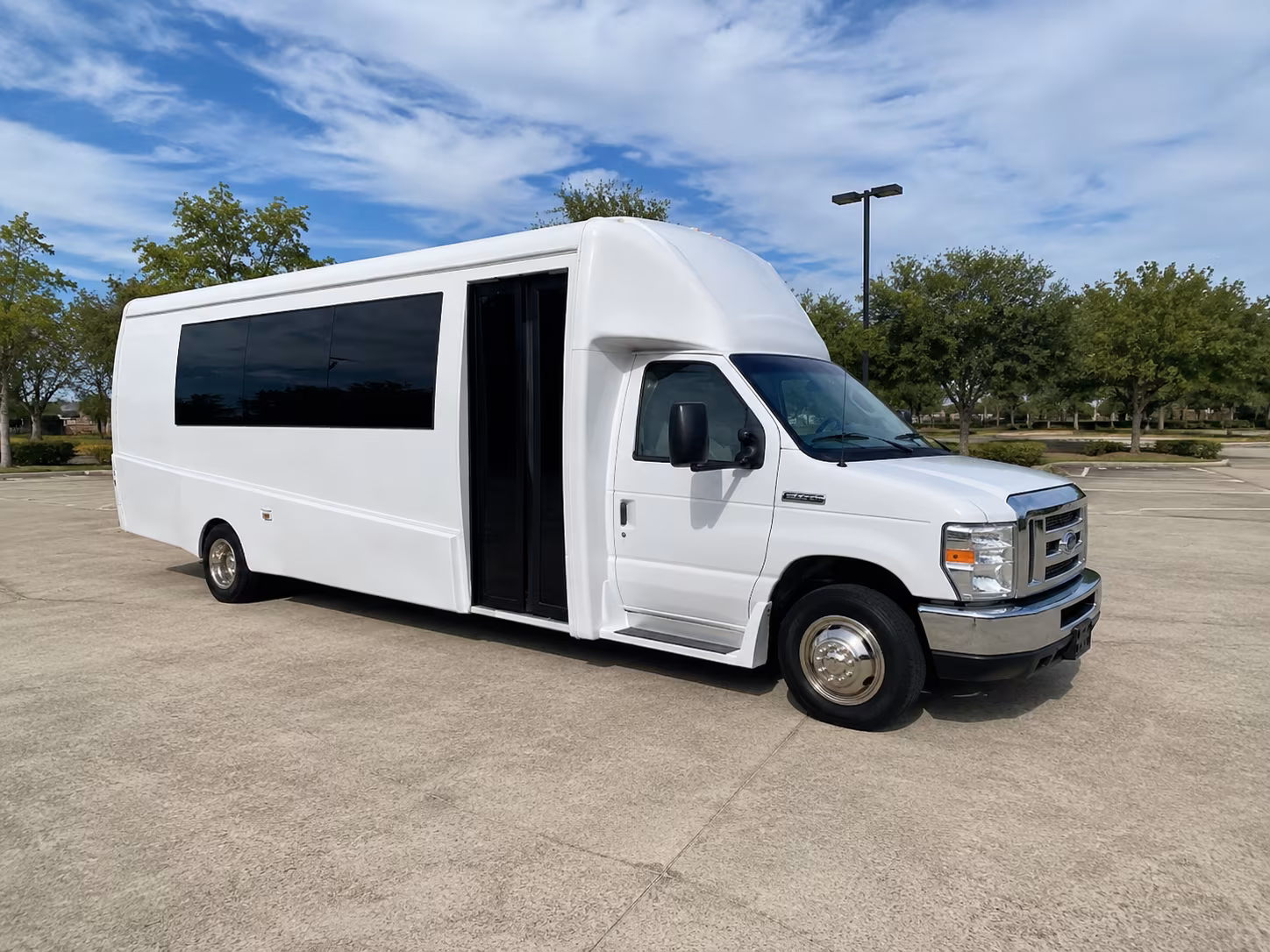 parma party bus booking step 1