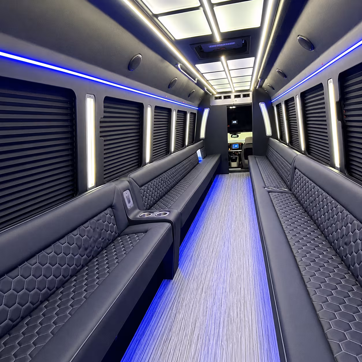 parma party bus inside