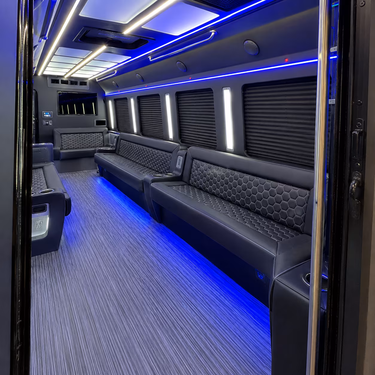 parma party bus interior