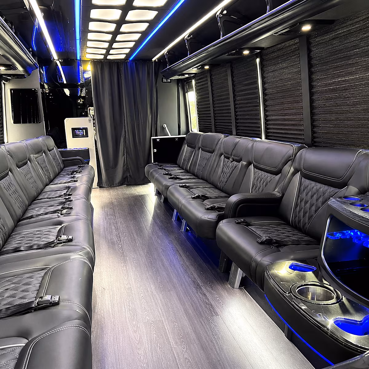 parma party bus rentals inside
