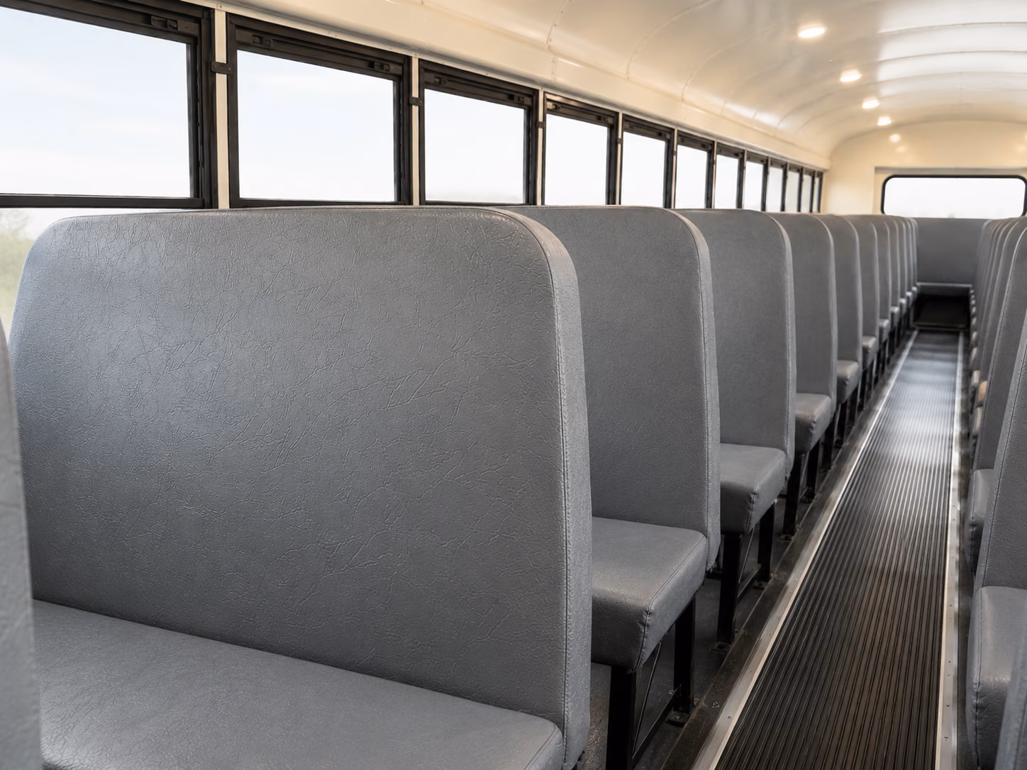 parma school bus inside