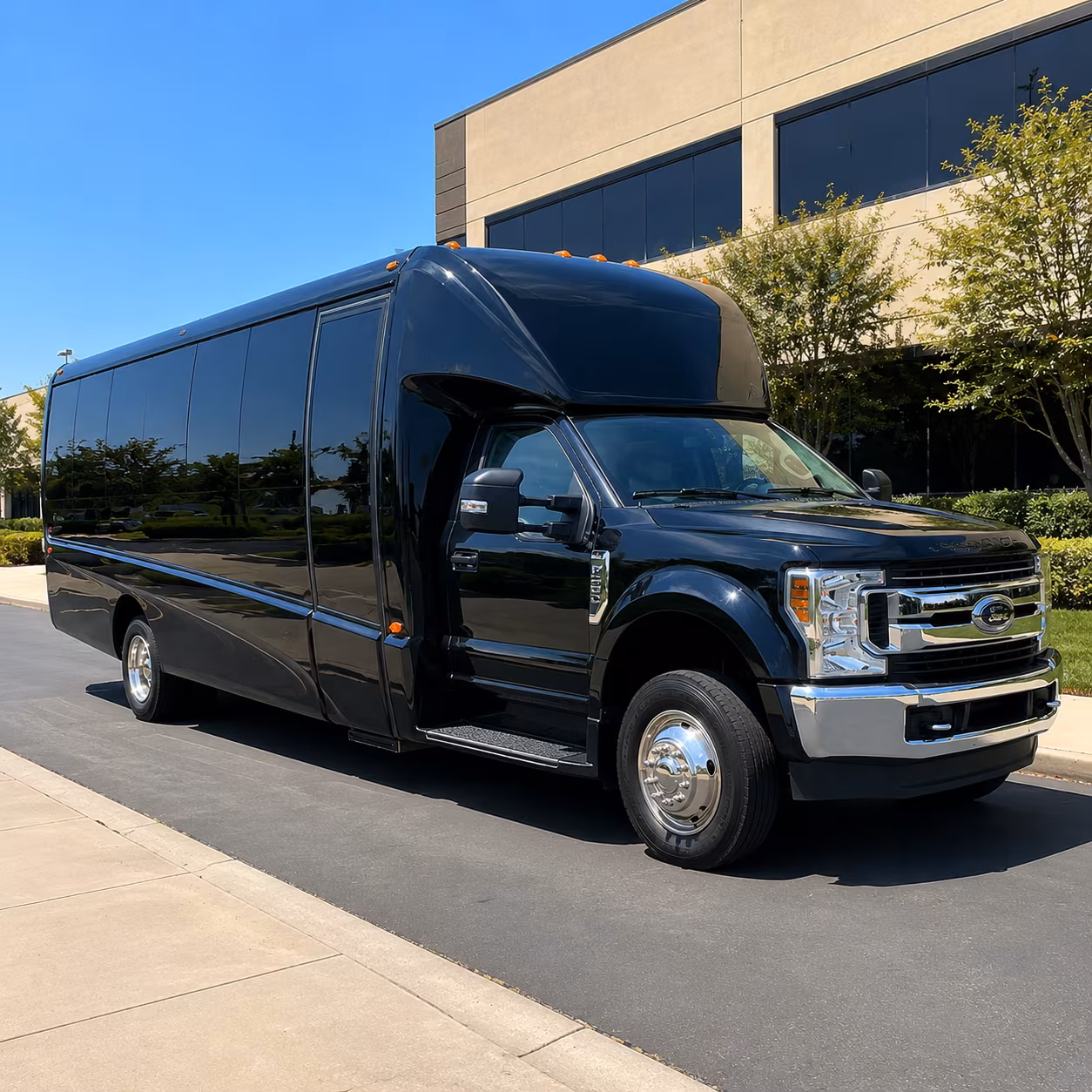 parma sporting event transportation onboard seating