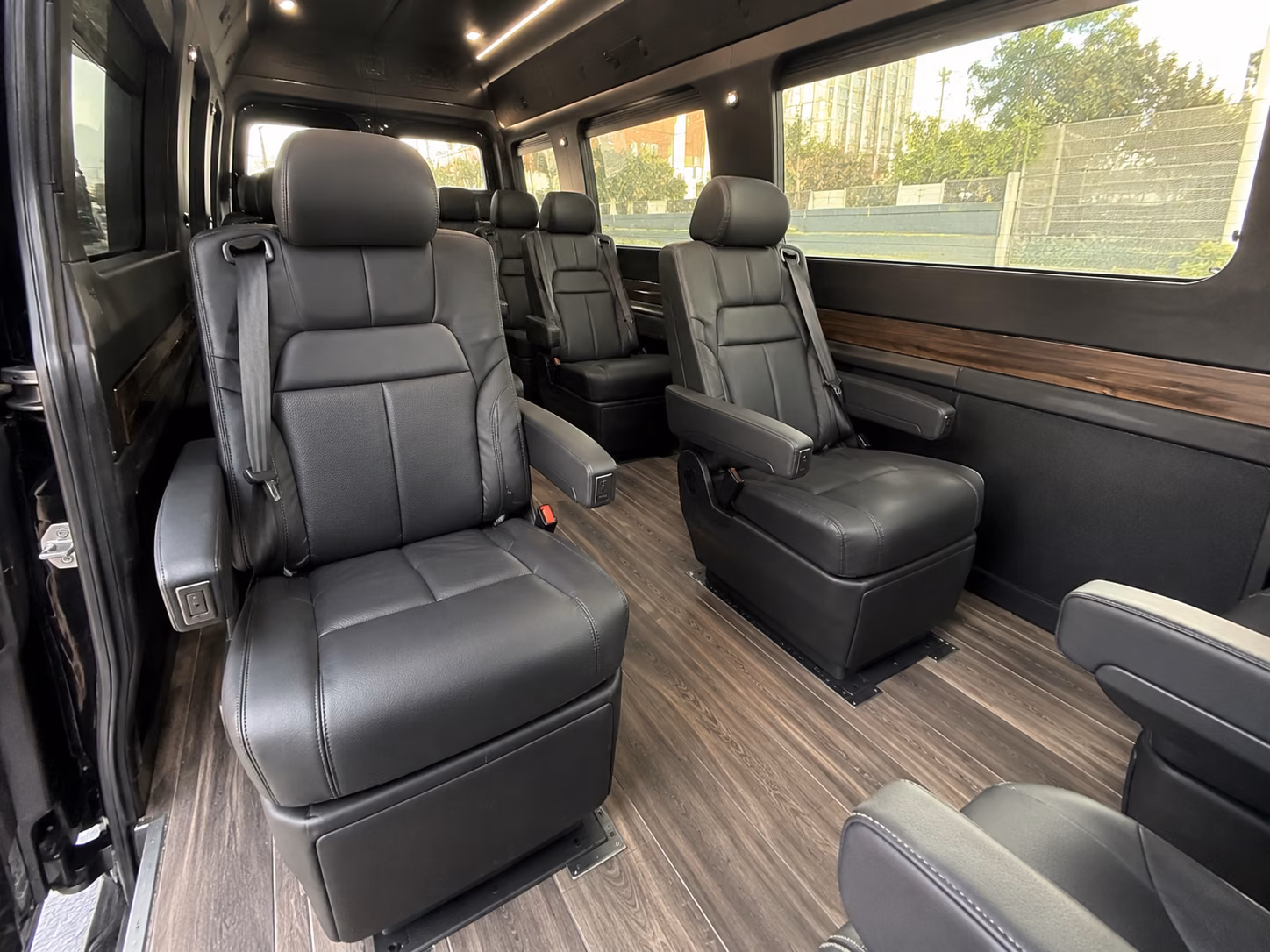 parma sprinter van with driver interior