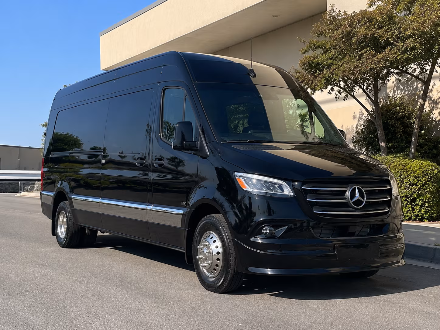 parma sprinter van with driver