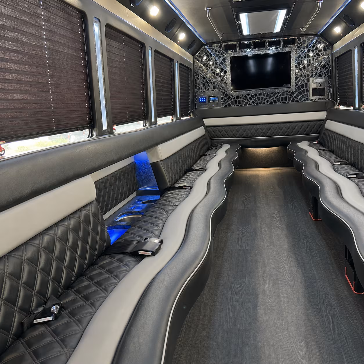 wedding party bus rental